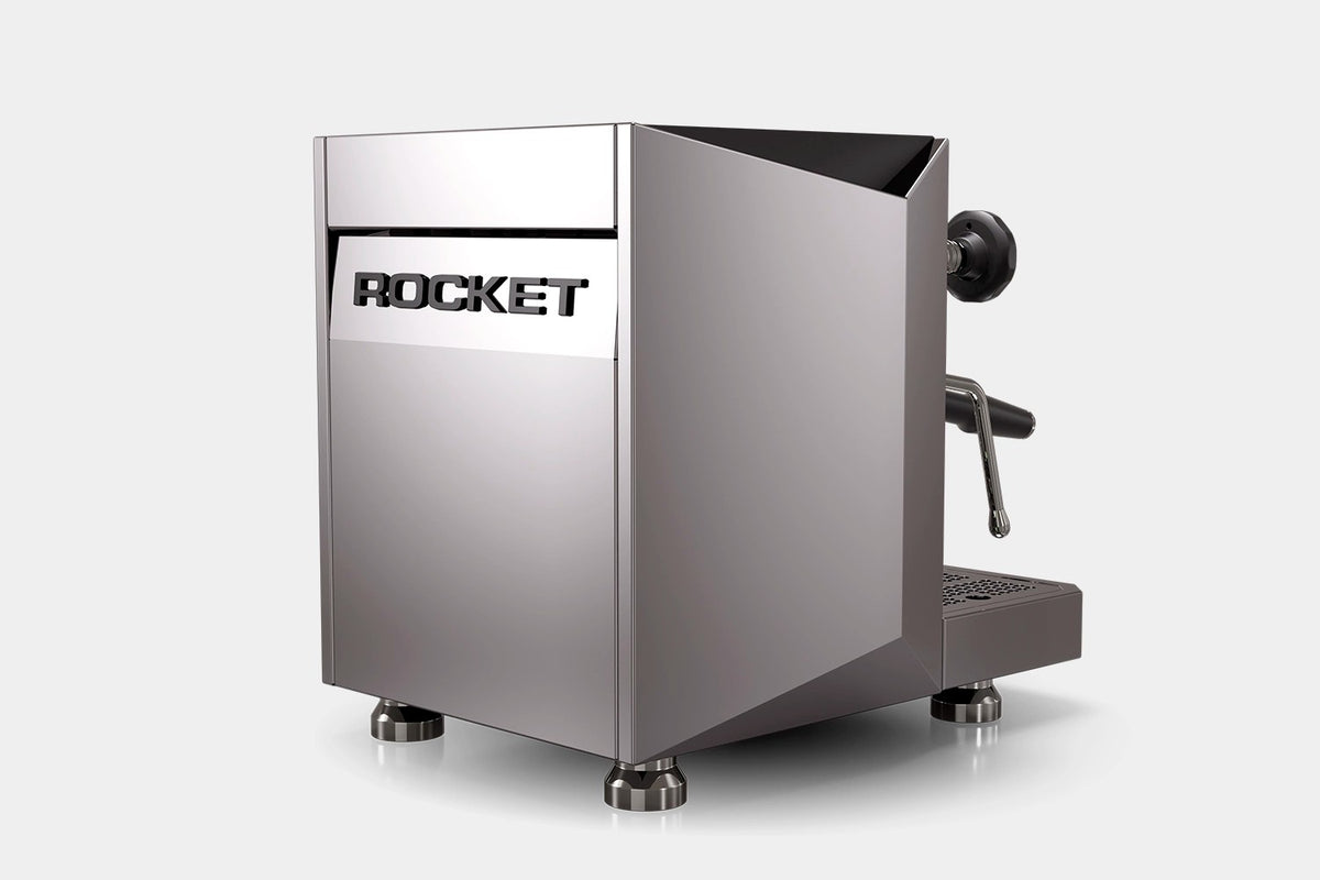 Rocket Giotto V FAST – vue de côté, inox