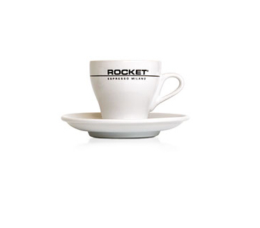 Rocket Tassenset Flat White - 6 Stück, weiss