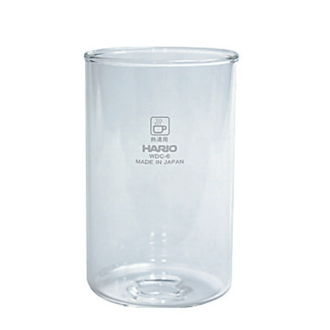 Bol en verre (café moulu) pour Hario Water Dripper Clear