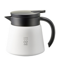 Serveur isotherme inox Hario V60 600 ml blanc