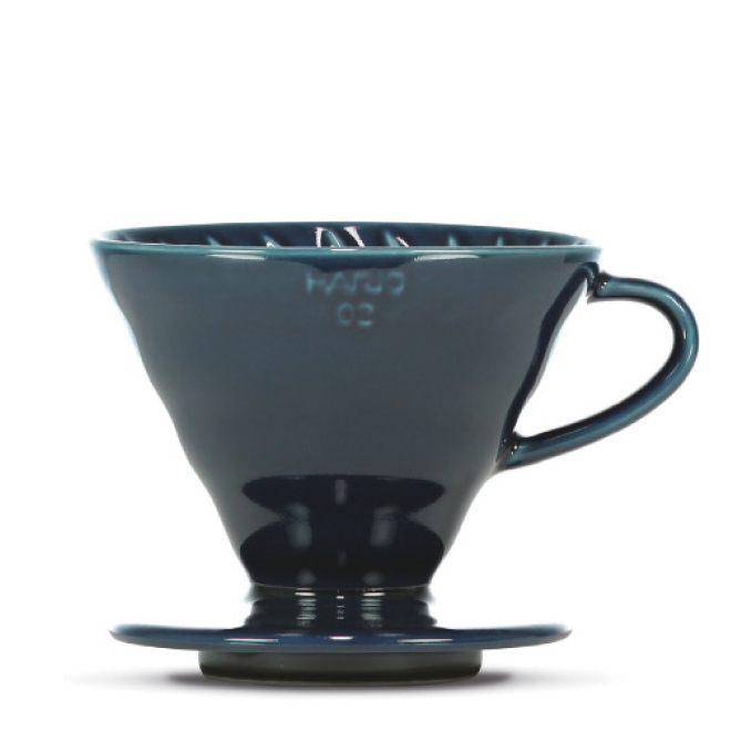 Hario V60 Dripper porcelaine indigo 3-4 tasses