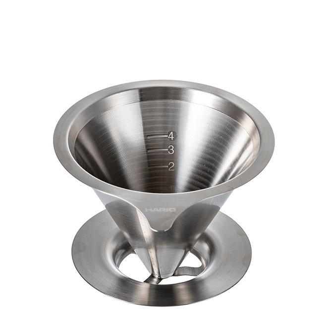 Dripper métal Hario Double Mesh 02