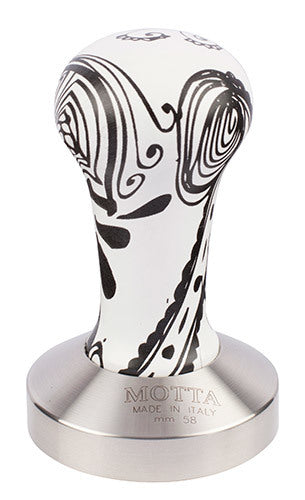 Motta tamper plat Black and White 58 mm – espresso