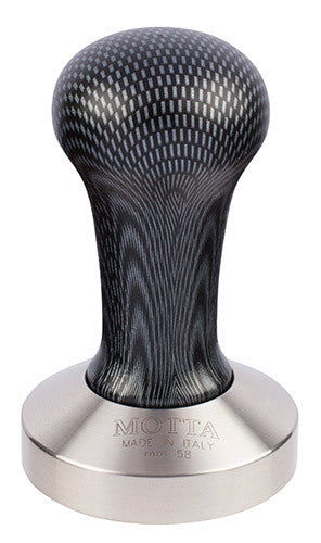 Motta tamper plat Carbon Look 58 mm – espresso