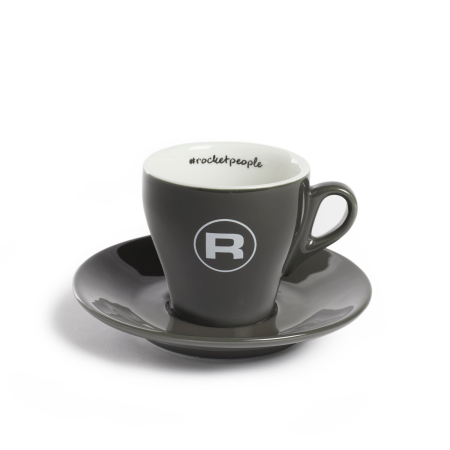 Rocket Tassenset Flat White #Rocketpeople - 6 Stück, grau