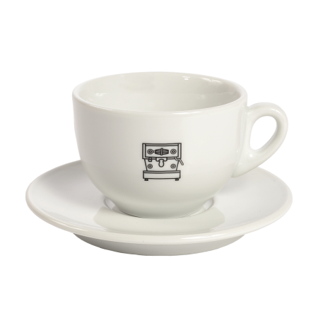 La Marzocco Cappuccinotassen-Set Linea Mini 6 Stück Weiss