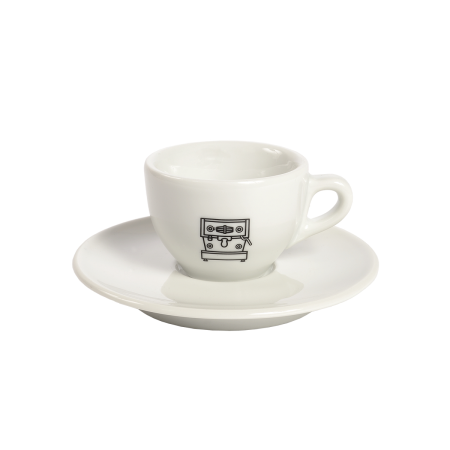 La Marzocco Espressotassen-Set Linea Mini 6 Stück Weiss
