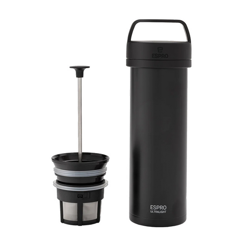 ESPRO P0 Ultralight - Travel French press - Meteorite black