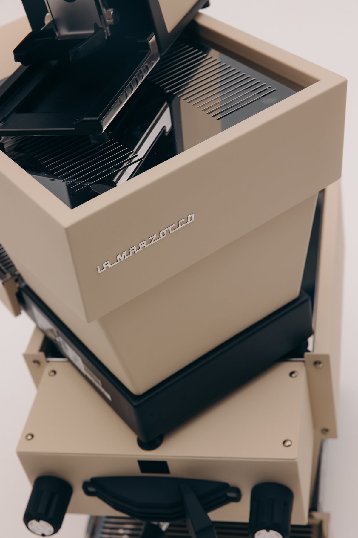 La Marzocco Linea Mini R crème – vue d'ensemble