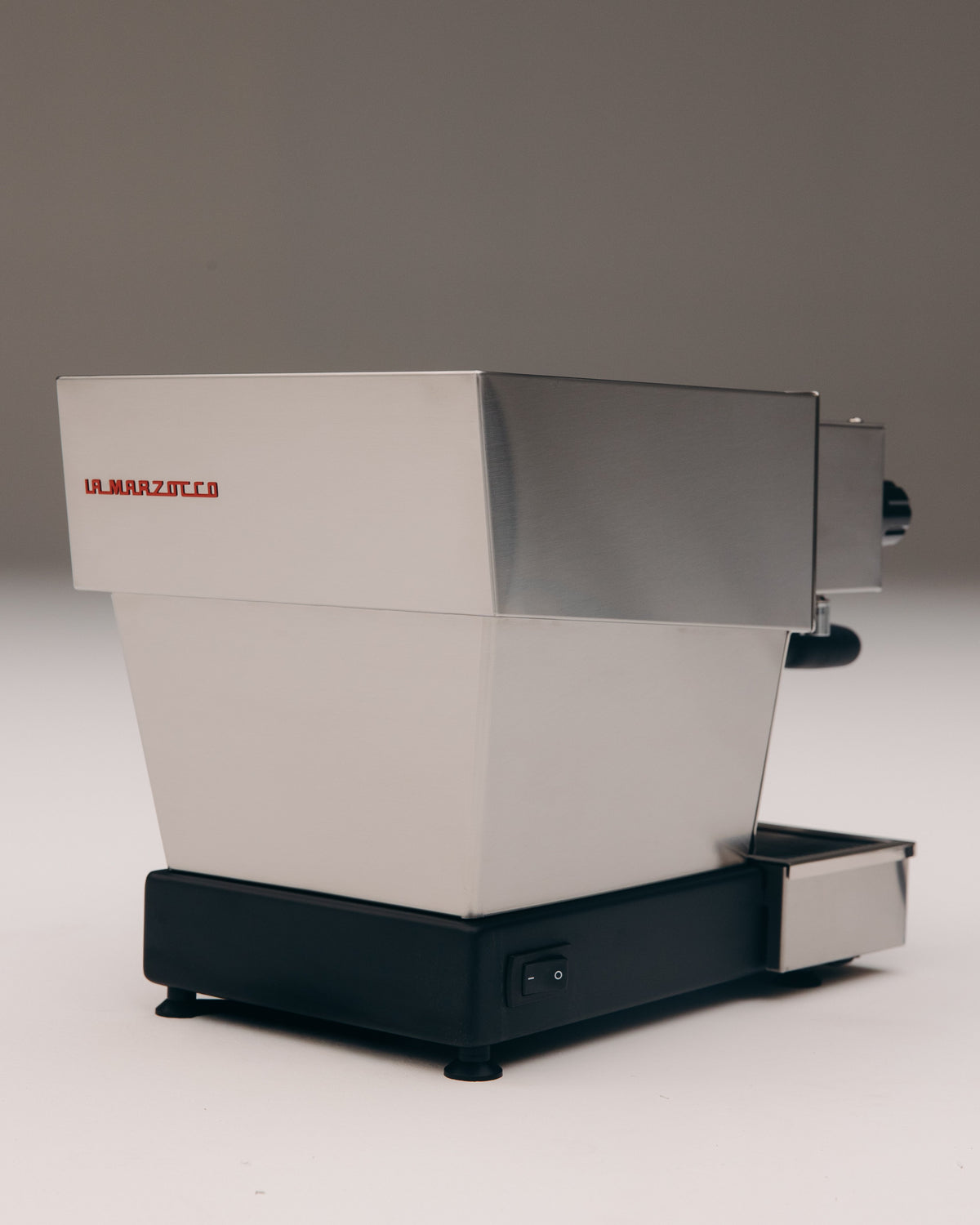 La Marzocco Linea Mini R acier brossé – vue arrière