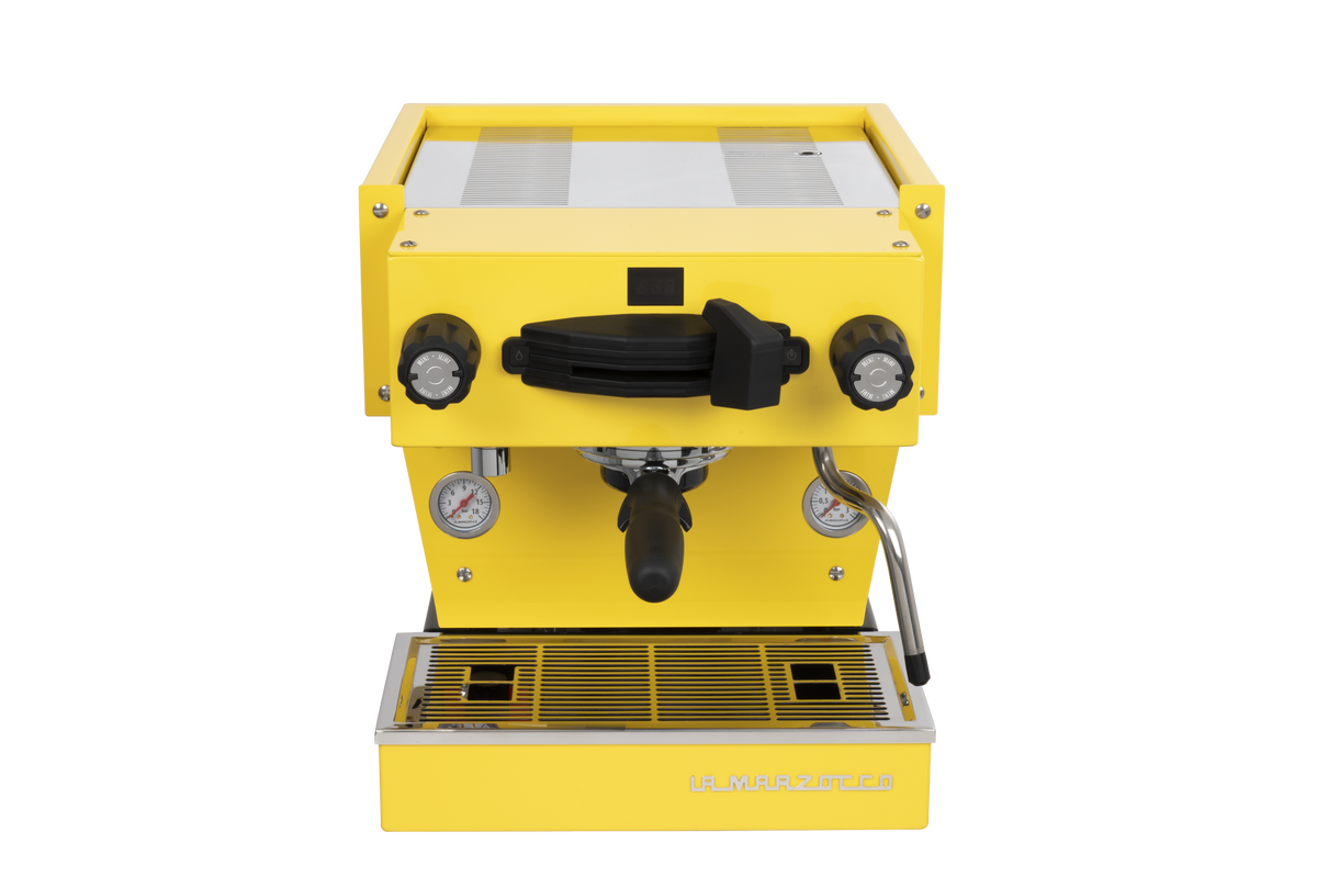 La Marzocco Linea Mini R jaune – vue de face