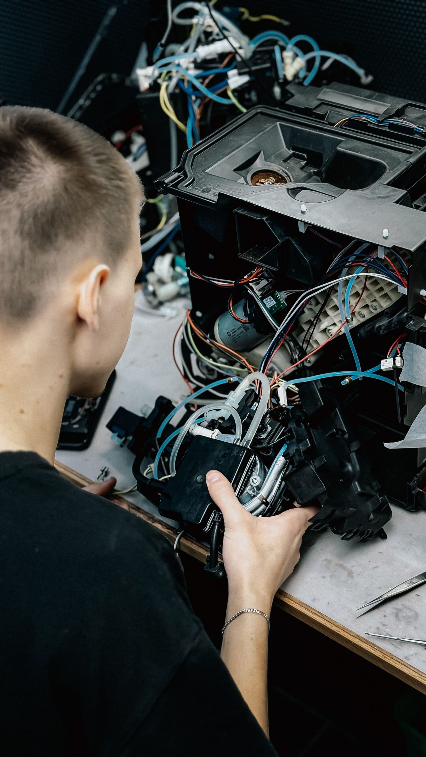 Atelier Az Coffee — entretien machine