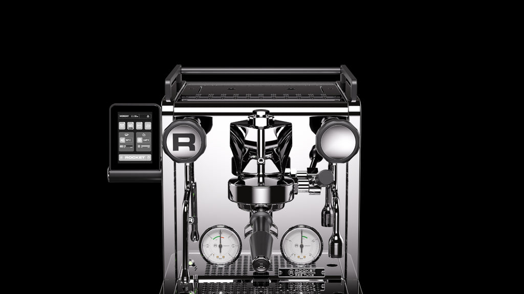 Rocket R58 Tune Noir – vue de face, écran tactile et manomètres