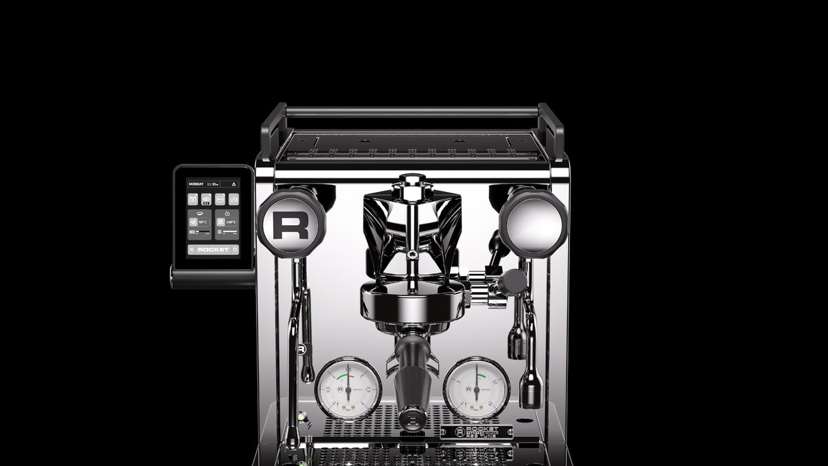 Rocket R58 Tune Noir – vue de face, écran tactile et manomètres