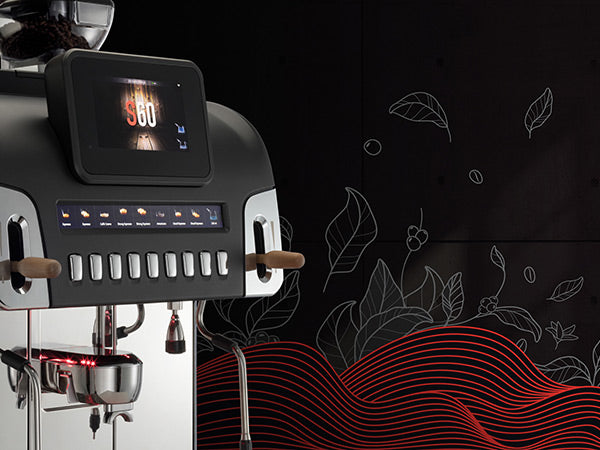 LaCimbali S60 — double écran et interaction barista