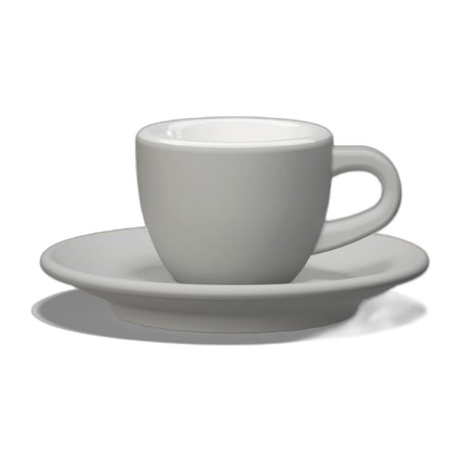 Tasse espresso TULIPANO Club House 70 ml gris mat