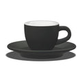 Tasse espresso TULIPANO Club House 70 ml noir mat