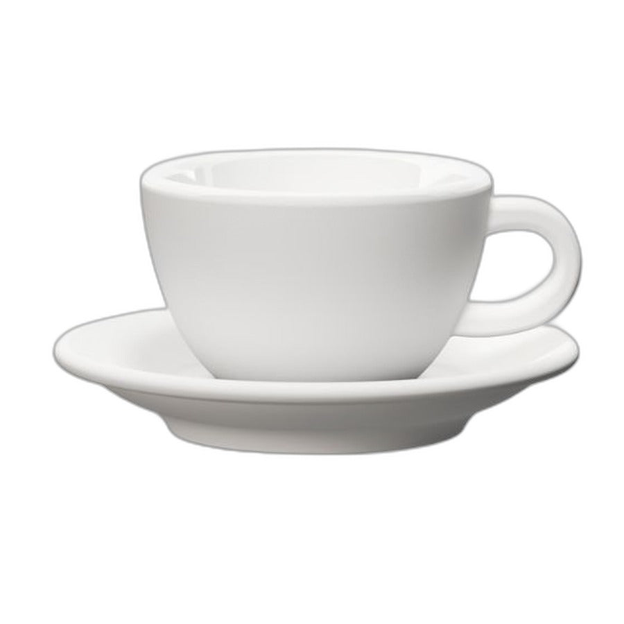 Tasse cappuccino TULIPANO Club House 210 ml blanc mat