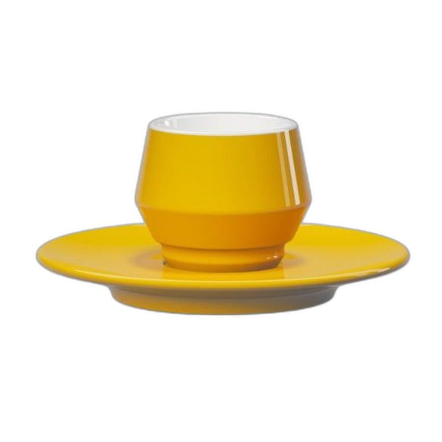 Tasse espresso MANIKO Club House 70 ml jaune