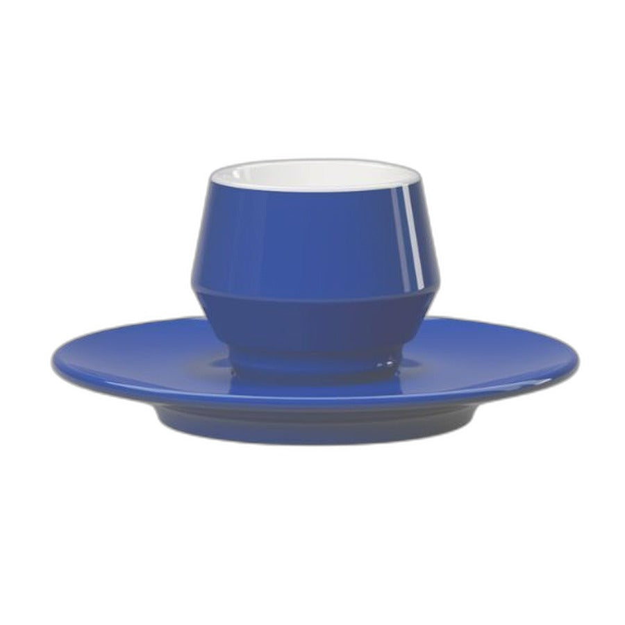 Tasse espresso MANIKO Club House 70 ml bleu