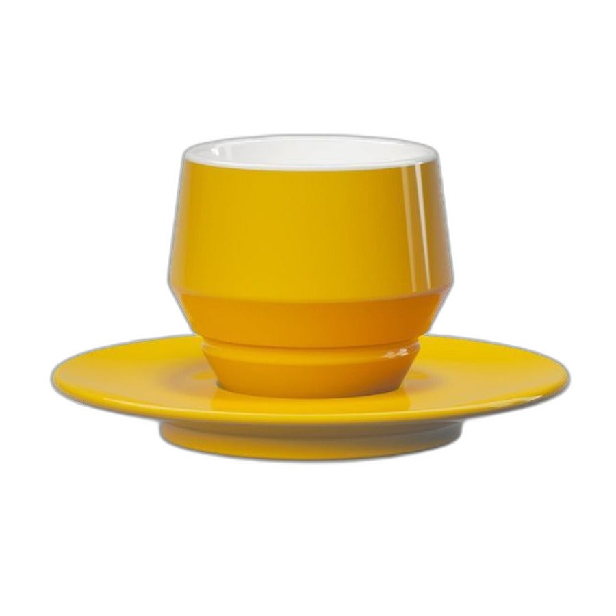 Tasse cappuccino MANIKO Club House 205 ml jaune