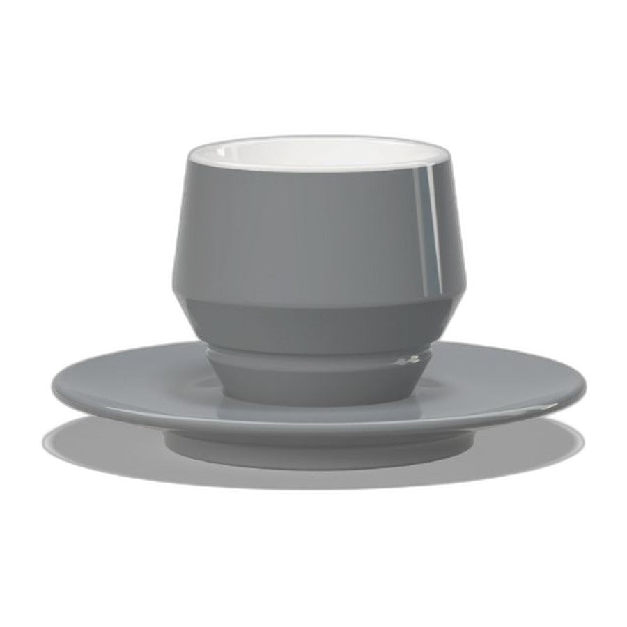 Tasse cappuccino MANIKO Club House 205 ml gris