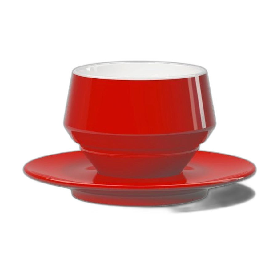 Tasse latte MANIKO Club House 300 ml rouge